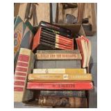 Lot of vintage books, poetry books, history