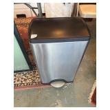 Tall kitchen simple human trashcan