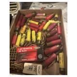 Ammo asst, 32 auto, 22, shotgun shells, etc.