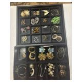 24 pair of earrings