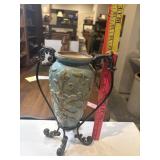 Vintage Tuscan style decorative trophy urn vase
