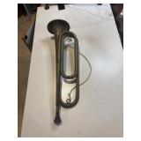 Vintage C.G. Conn US military brass bugle