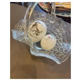 Antique early American pattern glass bridal