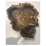 Vintage molded serving tray, coppercraft guild