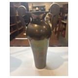 Vintage Mid-century art deco style solid brass
