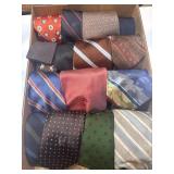 Box of vintage menï¿½s ties