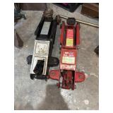 Two floor jacks, both work