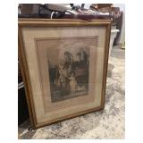 Cries of London plate 7 Matted and framed 16 x 19