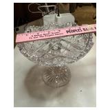 Vintage American brilliant period, cut glass