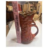 Vintage McCoy pottery, topiary-style berries and