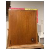 Vintage handmade wall cabinet