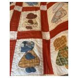 Vintage handmade ï¿½sunbonnet sueï¿½ block style