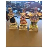 3 Hoffman whiskey decanters, originals children