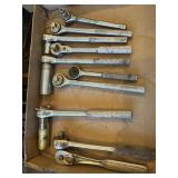10 ratchet tools, craftsman, etc.