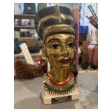 1979 Michters Queen Neferiti whiskey decanter
