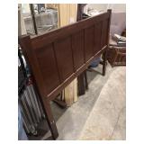 Modern full-size panel, headboard, bed, possibly