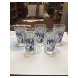 5 1995 official Kentucky Derby glasses