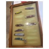 8 New condition, frost cutlery pocket knives in