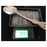 Sterling spoon