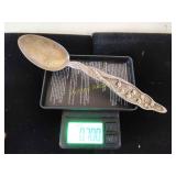 Sterling spoon