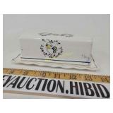 Beautiful porcelain butter dish