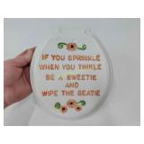 Bathroom decor porcelain
