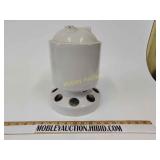 Rare crock chicken water 2 pc MO SHIPPING