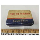 Vintage first aid travel kit full