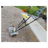 Echo gas tiller not locked up
