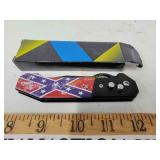 New push button knife