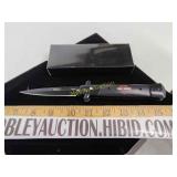New Harley-Davidson stiletto push button knife