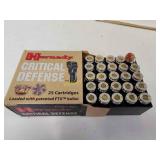 Hornady critical defense 9 mm