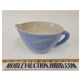 Antique mixing bowl/pitcher robin egg blue