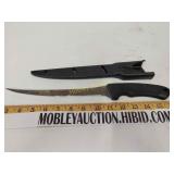 New knife sheath has crack