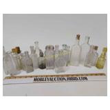 Antique bottle collection