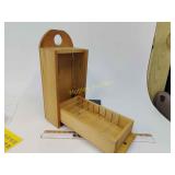 Handmade wooden fold up shelf?