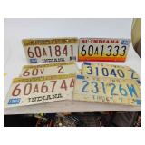 Vintage license plates