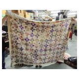 Antique hand sewn quilt