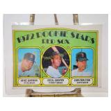 Carlton Fisk rookie 1972 Topps estimate $100