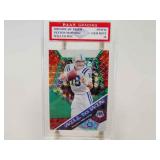 Peyton Manning refractor graded 10 est$50