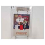 Graded dual patch Chiefs 26/100