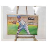 Joe Page 1951 Bowman estimate $120 high #