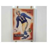 Norm Van Brocklin 1955 Topps estimate $40