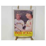 Willie Mays Musical 1963 Topps estimated $80