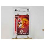 Patrick mahomes graded 10
