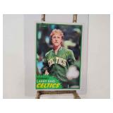 Larry Bird 1981 Topps estimate $100