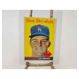 Don Drysdale 1958 Topps estimate $100