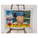 Duke Snider 1960 Topps high # est $60