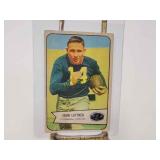 John lattner rookie 1954 Bowman estimate $100