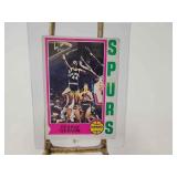 George gervin rookie 1974 Topps estimate $100
